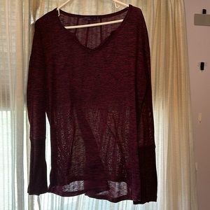 Purple Prana long sleeve shirt